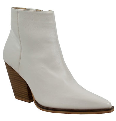 The Essence White Booties