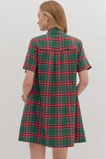 Merry and Mine Plaid Dress