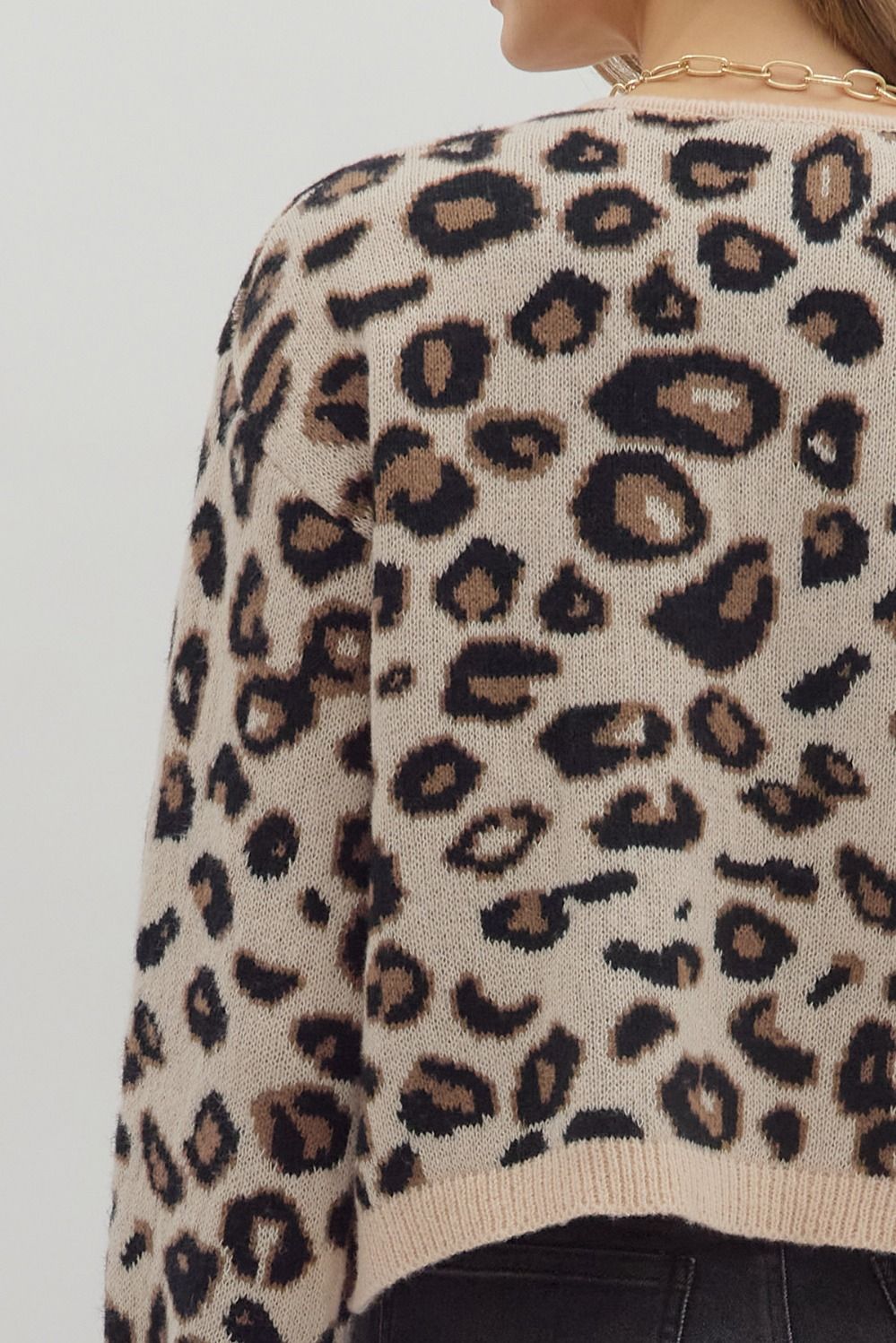 Say It Softly Leopard Cardigan