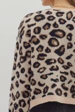 Say It Softly Leopard Cardigan