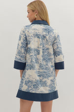 Unshaken Grace Floral Dress