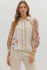 Bold In Bloom Long Sleeve Top