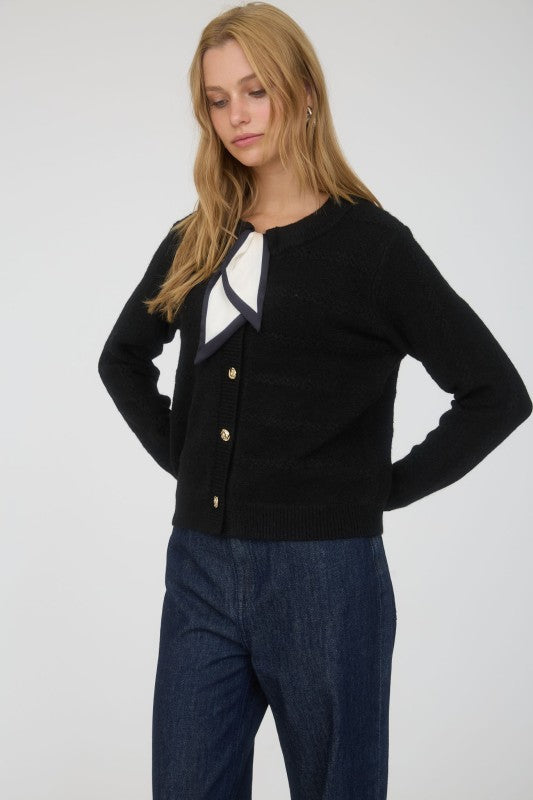 Rooted & Radiant Scarf Cardigan