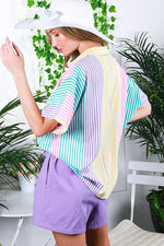 Wish I Knew Striped Blouse