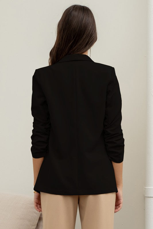Business Casual 3/4 Sleeve Blazer