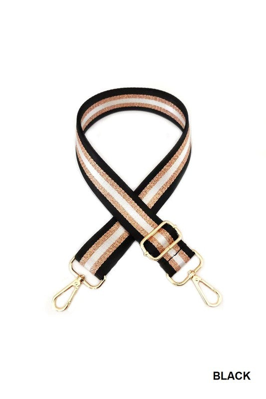 Game Day Striped Crossbody Shoulder Bag Strap