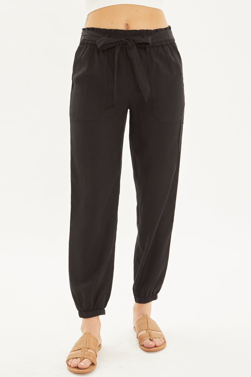 Sonya's Tencel Paperbag Pants