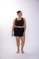 Athleisure Shorts with Drawstring