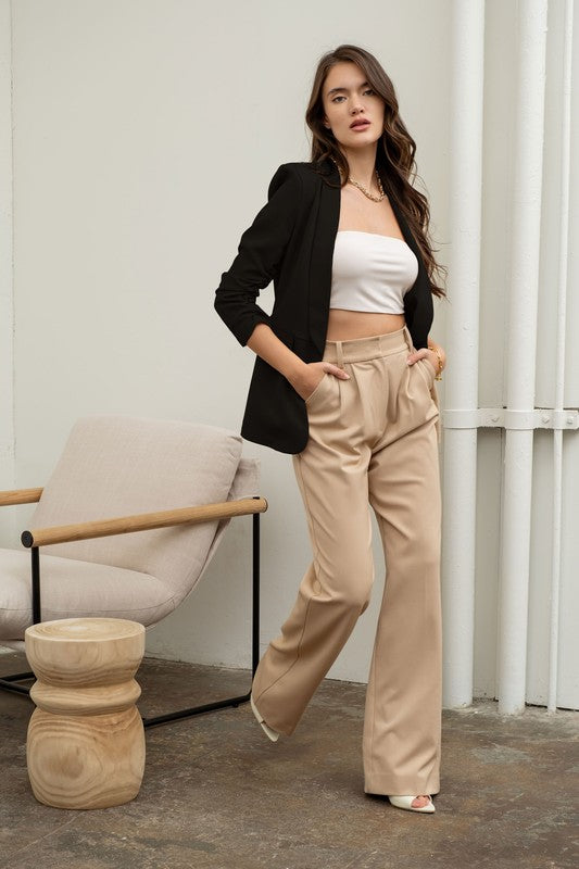 Business Casual 3/4 Sleeve Blazer