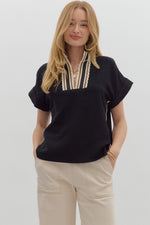 Easy Going Woven Top