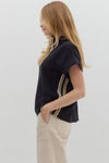 Easy Going Woven Top