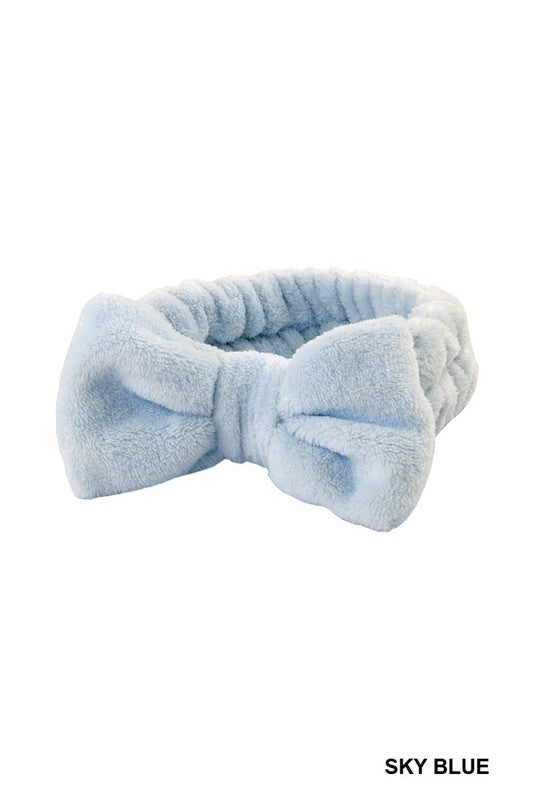 Soft Bow Spa Headband