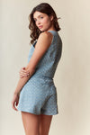 Brynlee's Bow Accent Textured Vest