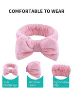 Soft Bow Spa Headband