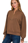 Alaina's Scuba Half Zip Pullover