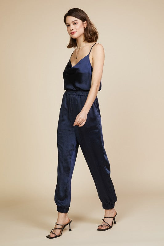 Next Level Cowl Neck Jumpsuit