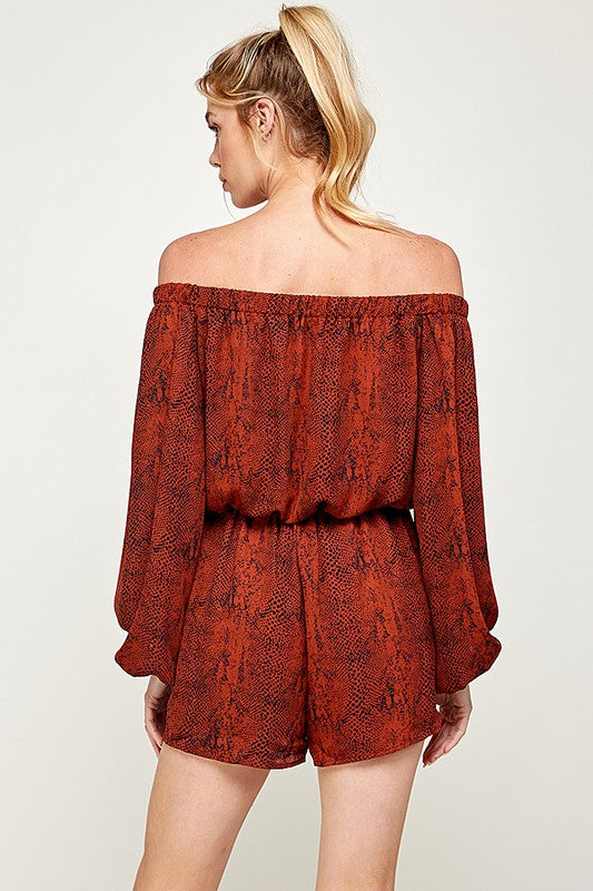 Darla's Off The Shoulder Romper