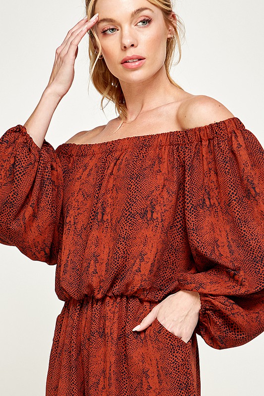 Darla's Off The Shoulder Romper