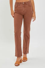 Isabella's Espresso Straight Pants