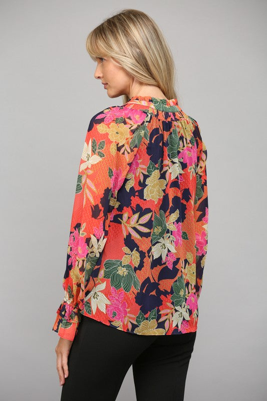 Feeling the Love Ruffle Blouse