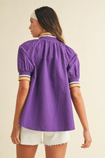 Geaux Tigers High Neck Top