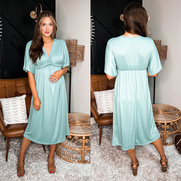 Unwinding in Paradise Midi Dress