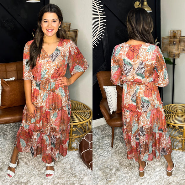 Bring Me Florals Midi Dress