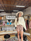 Vegan Leather Paperbag Shorts