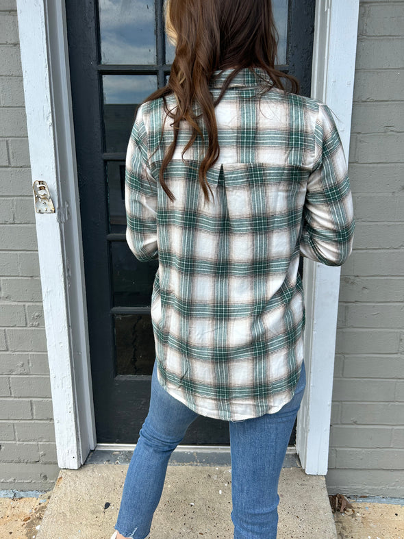Lightweight Flannel Button Up