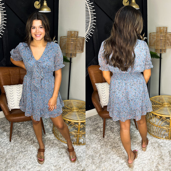 Flash A Smile Floral Summer Dress