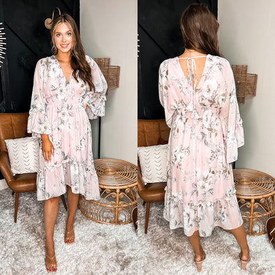 Feel the Sea Breeze Midi Dress