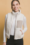 Reversible Fleece Vest With Side Pockets