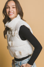 Bow Puffer Vest