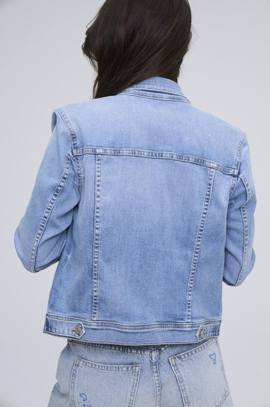 Spring's Ultra Stretch Denim Jacket