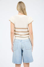Connie's Crochet Knit Top