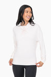 Brushed Cowl Neck Lounge Pullover