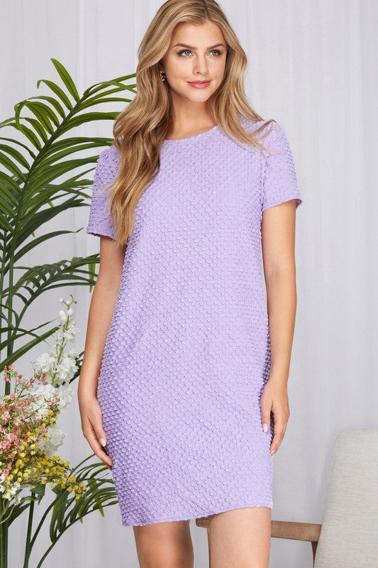 Lovely in Lavender Mini Dress