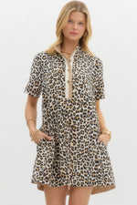 Spotlight Moment Leopard Dress