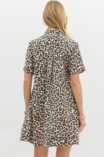 Spotlight Moment Leopard Dress