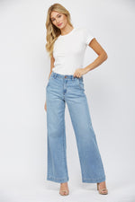 Sasha’s High Rise Wide Leg With Slant Pocket