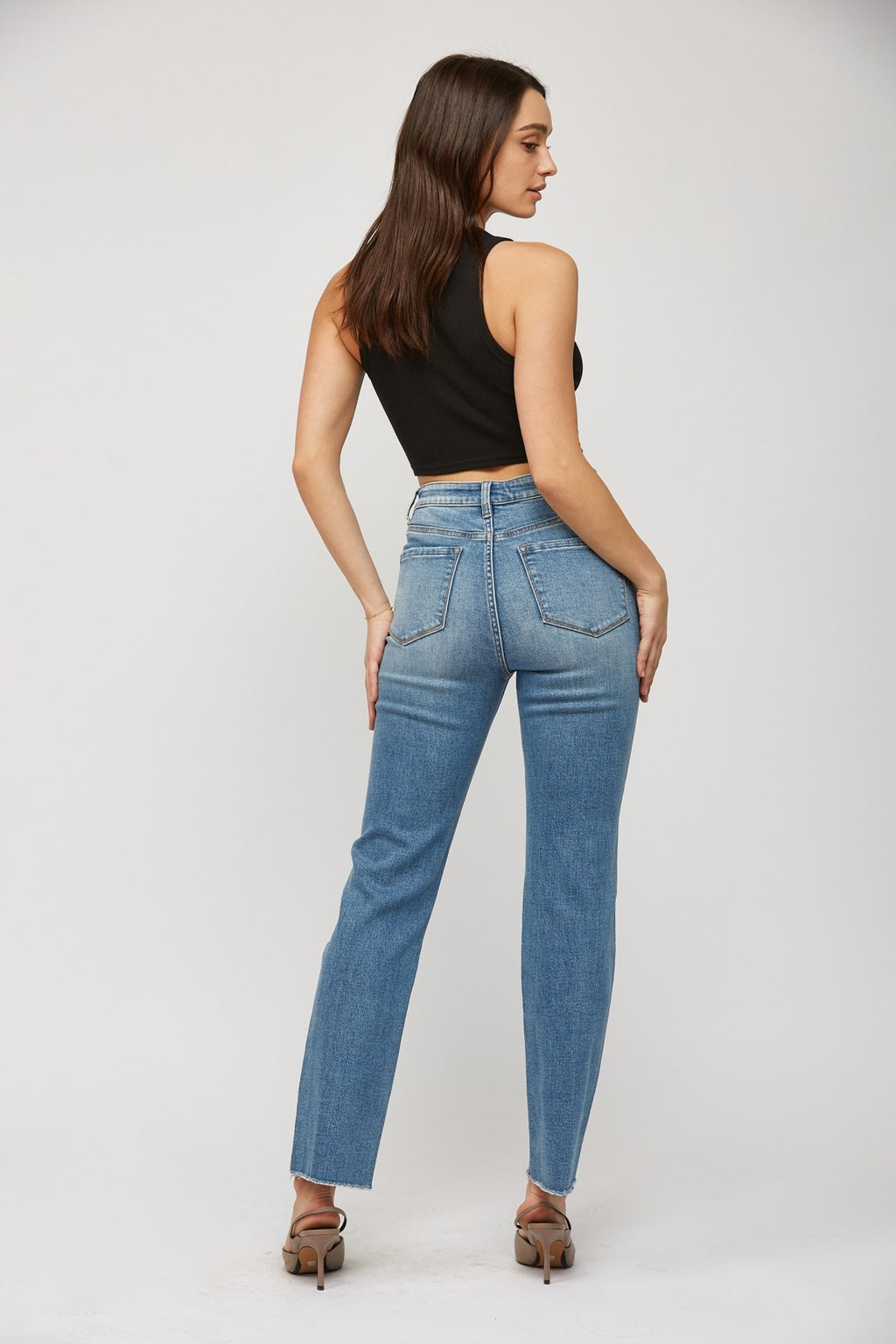 Jessie’s High Rise Straight Leg Jeans