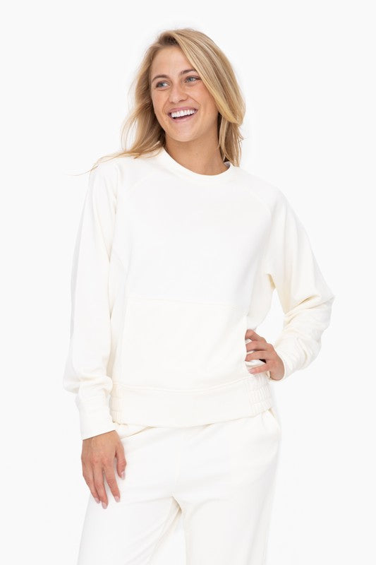 Micro Fleece Crewneck Top