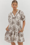 Love You True Floral Mini Dress
