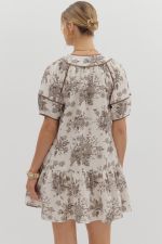 Love You True Floral Mini Dress