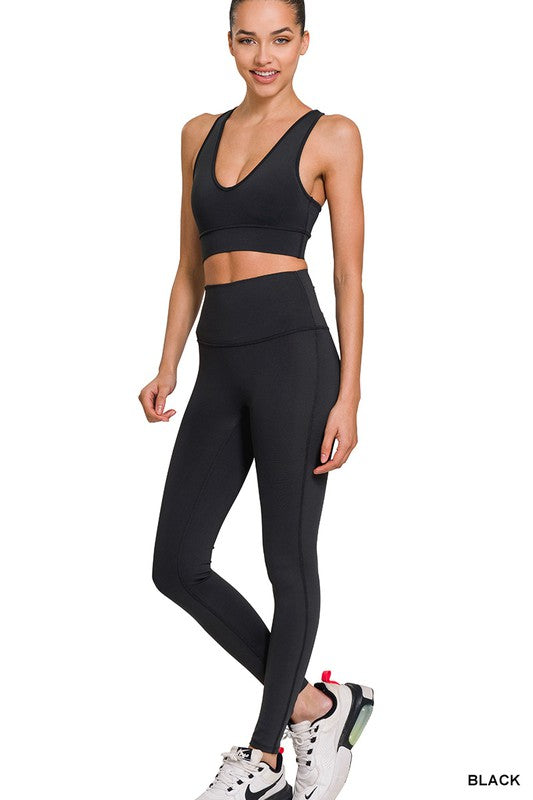 Get Movin Black Athletic Set