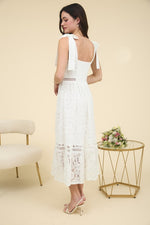 As You Please Lace Maxi Dress