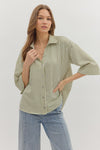 Just for Fun Button Up Shirt