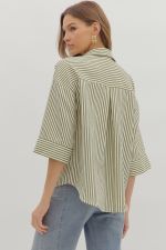 Just for Fun Button Up Shirt