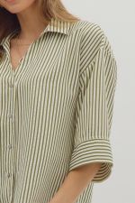 Just for Fun Button Up Shirt