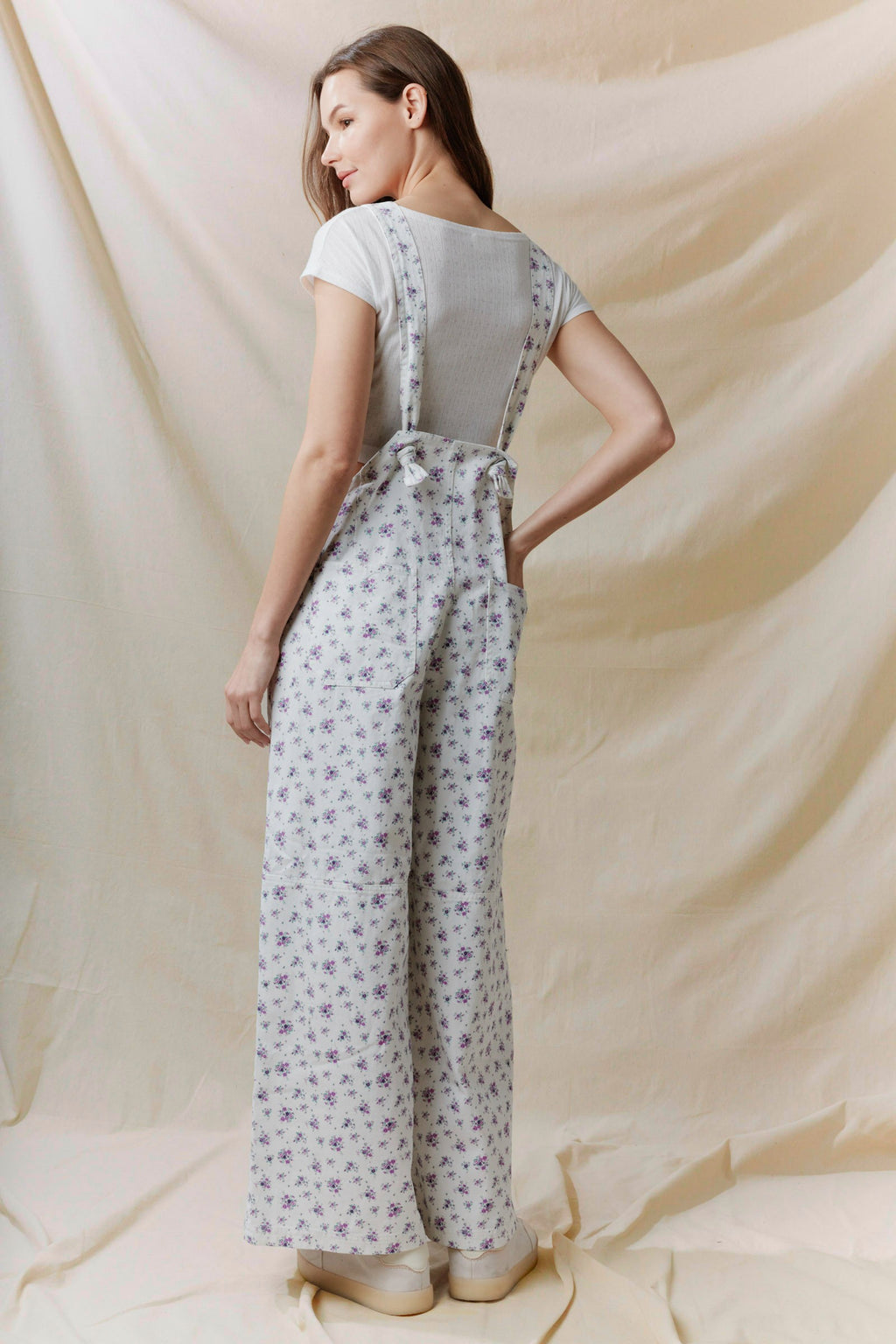 Petals and Pockets Overalls